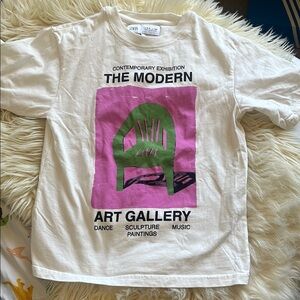 Zara kids boys art gallery tee